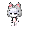 회색 냥냥이 인형탈 프리뷰 이미지
